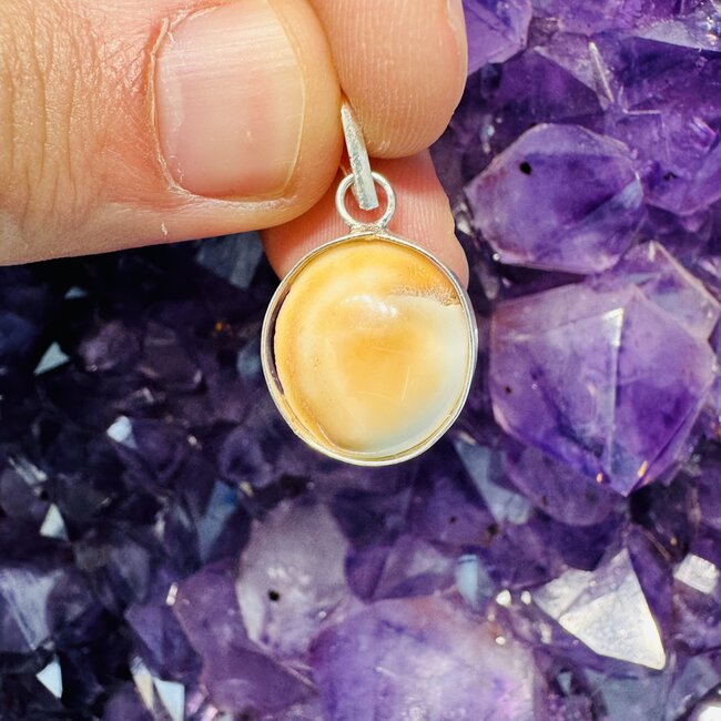 Shiva Eye Pendants - Silver Plated - Mermaids Money Pacific Cats Eye