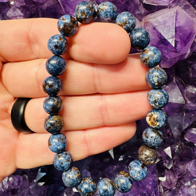 Scorzalite Spinel Muscovite Bracelets - 8mm