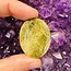 Vesuvianite Worry (Thumb Fidget Relaxation Pocket) Stones - Medium Oval