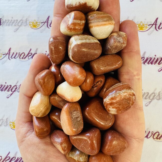 Red Malachite - Tumbled