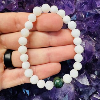 Mother of Pearl & Maw Sit Sit Bracelets - 8mm