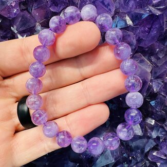 Rose de France Amethyst Bracelets - 8mm