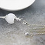 Clear (Crystal) Quartz Pendulums - Round Sephoroton Dowsing Divination Silver Chain-Gemstone Crystal