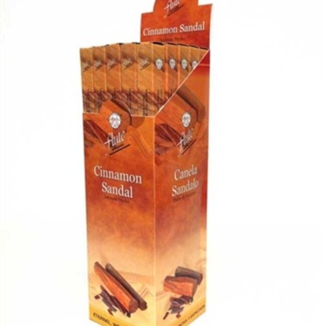 Flute Incense Cinnamon Sandal - 8 Sticks in Box - R Expo