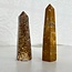 Palm Root Fossil Obelisks Towers Generator Points - Small 3-4"