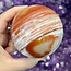 Banded Carnelian Sphere Orb - 80mm