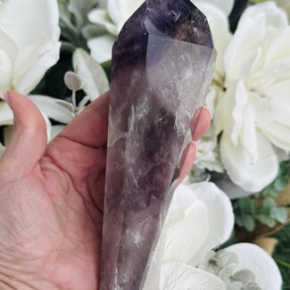 Bahia Amethyst Elestial Root Wand (AAA Grade) with Rainbows XL