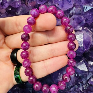 Purple Tourmaline Bracelets - 8mm