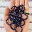 Lapis Lazuli Rings - Adjustable Beaded Stretch Gemstone