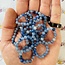 Blue Aventurine Rings - Adjustable Beaded Stretch Gemstone