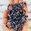 Sodalite Rings - 4mm Adjustable Beaded Stretch Gemstone