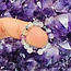 Rainbow Fluorite Rings - Adjustable Beaded Stretch Gemstone