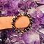 Garnet Rings - 4mm Adjustable Beaded Stretch Gemstone