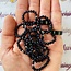 Blue Sandstone (Sand Stone Goldstone) Rings  - Adjustable Beaded Stretch Gemstone