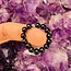 Black Obsidian Rings - Adjustable Beaded Stretch Gemstone