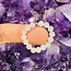 Clear Quartz Rings - Beaded Stretch Gemstone Adjustable