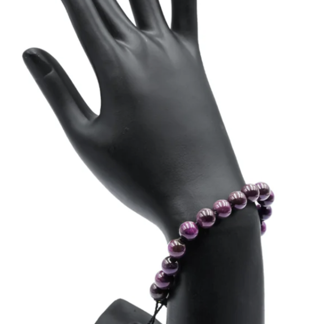 Purpurite Adjustable Bracelets - 8mm