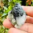 Jadeite Elephant Ring - Size 7 - Ganesha Ganapati Carving