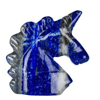 Lapis Lazuli Unicorns - Medium 1-2" Animal Carvings Figurine