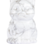 White Howlite (Magnesite) Sitting Cats Kitten Kitty - Small 1" Carving Animal Figurine