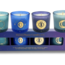 Moon Phase Candle Set of 4 - New Moon (Guava, Rum & Vanilla), Waxing Moon (White Tea, Ginger & Amber), Full Moon (Cotton, Bergamot & Sandalwood), and Waning Moon (Ocean Mist, Arum, & Amber) 3.5 oz