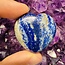 Lapis Lazuli Puffy Hearts - Medium