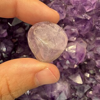 Lilac Amethyst Cubes 1"
