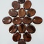 Mahogany Obsidian Worry (Thumb Fidget Relaxation Pocket) Stones - Large Oval