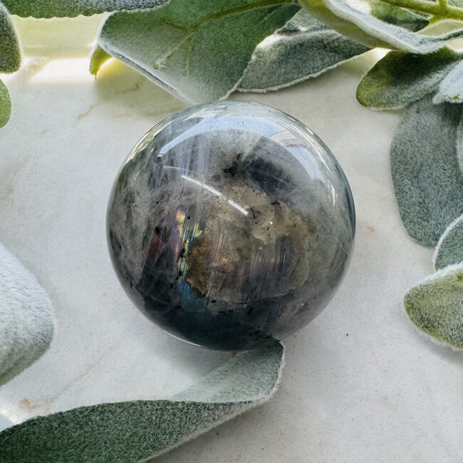 Blue Labradorite Spheres Orb - 50-55mm