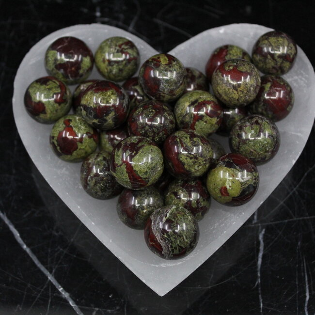 Dragon’s (Dragons Blood Stone) Jasper Spheres Orbs Globes- 15-20mm
