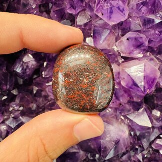 Red Chicken Bloodstone - Tumbled