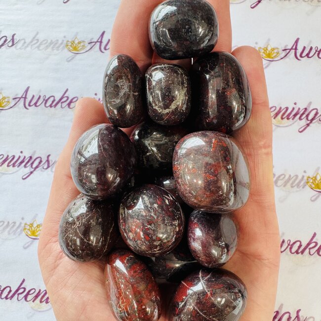 Red Chicken Bloodstone - Tumbled