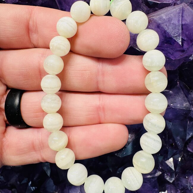 Green Calcite Bracelets - 8mm