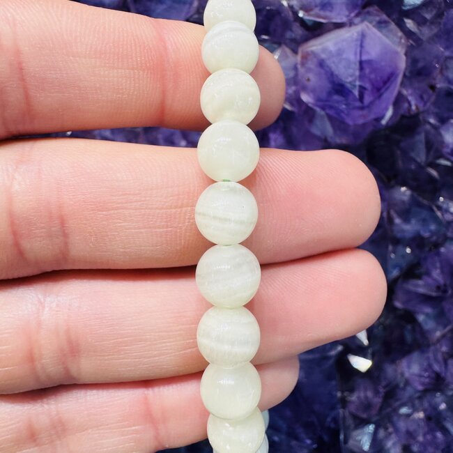 Green Calcite Bracelets - 8mm