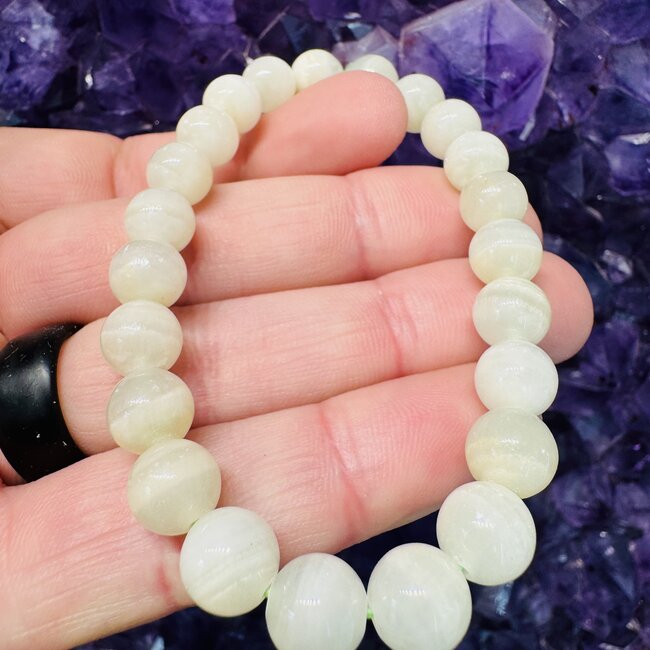 Green Calcite Bracelets - 8mm