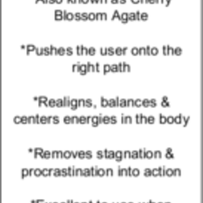 Green Flower (Cherry Blossom) Agate Bracelets - 8mm