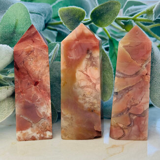 Dark Pink Amethyst Obelisk - Tower Generator Point - Medium (2-5")