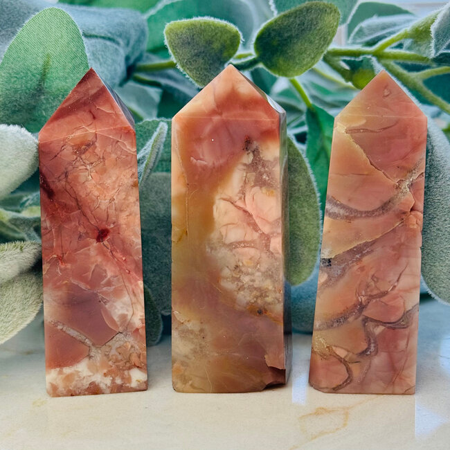 Dark Pink Amethyst Obelisk - Tower Generator Point - Medium (2-5")