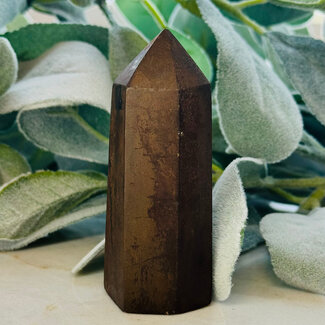 Bronzite (Unpolished) Tower Point Generator - Medium