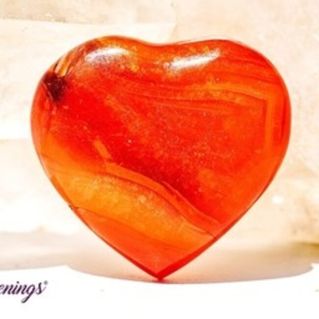 Carnelian Hearts - Small