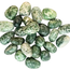 Rich Snake Dragon Green Jade - Tumbled Smooth