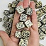 Dalmatian Jasper Cubes Blocks 1"