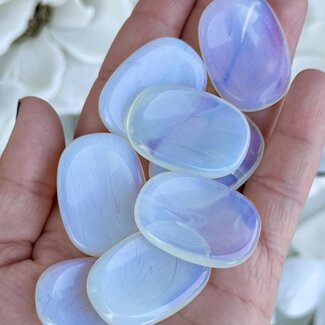 Opalite Worry Stones - Small Oval