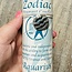 Aquarius Candle - Zodiac Astrology - Charm Pewter Pendant Necklace