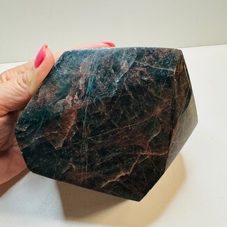Polished Blue Apatite Free Form Large - Specimen #4