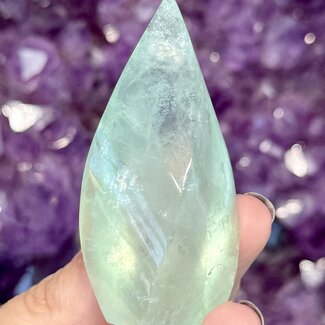 Green Fluorite (Baha Blast) Tower Point Generator - Medium (2-3")