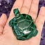 Malachite Turtles - Medium 2.5" Animal Carving