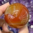 Banded Carnelian Sphere Orb - 50mm