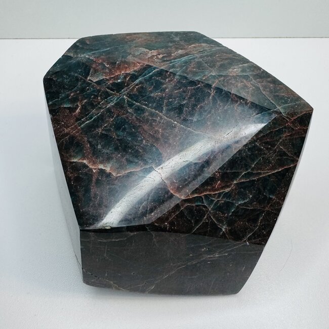 Polished Blue Apatite Free Form Large - Specimen #4