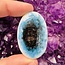 Blue Ice (Glacierite Nakaurite) - Palm Pillow Pocket Stones